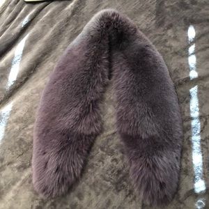 Purple Fox Stole